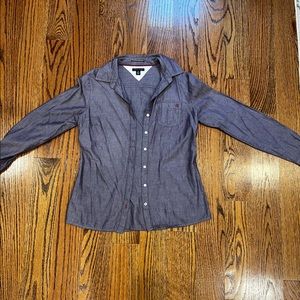 Tommy Hilfiger Purple Button up. Size small